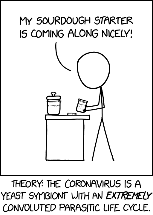 Once the lockdown is over, let's all get together and swap starters!