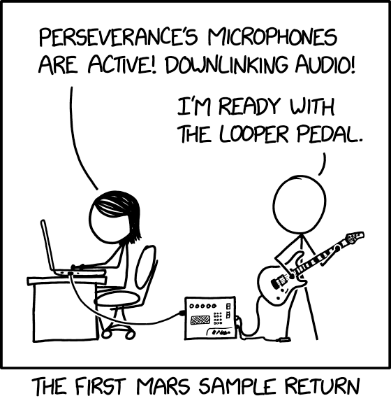 If the first audio they downlink is from the descent, we probably won't be able to hear anything over the sound of the rover screaming.